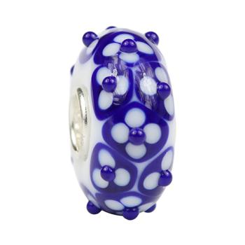 Delft Blue Flower Dots Light - Ogerbeads Glas